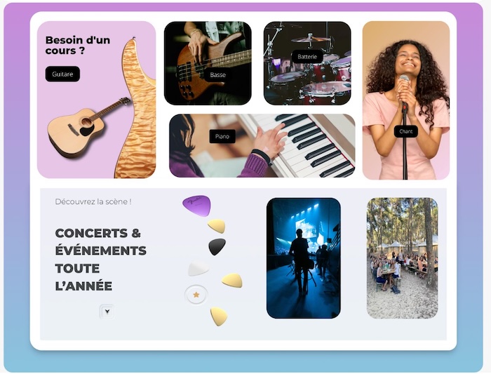 Cours de musique