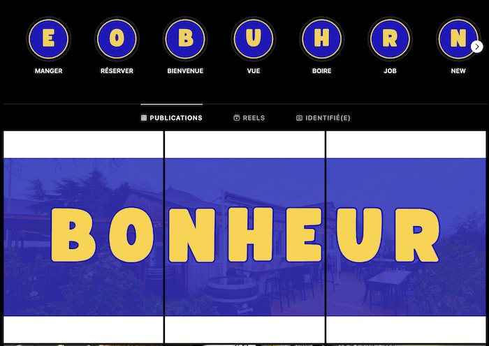 Instagram Bonheur