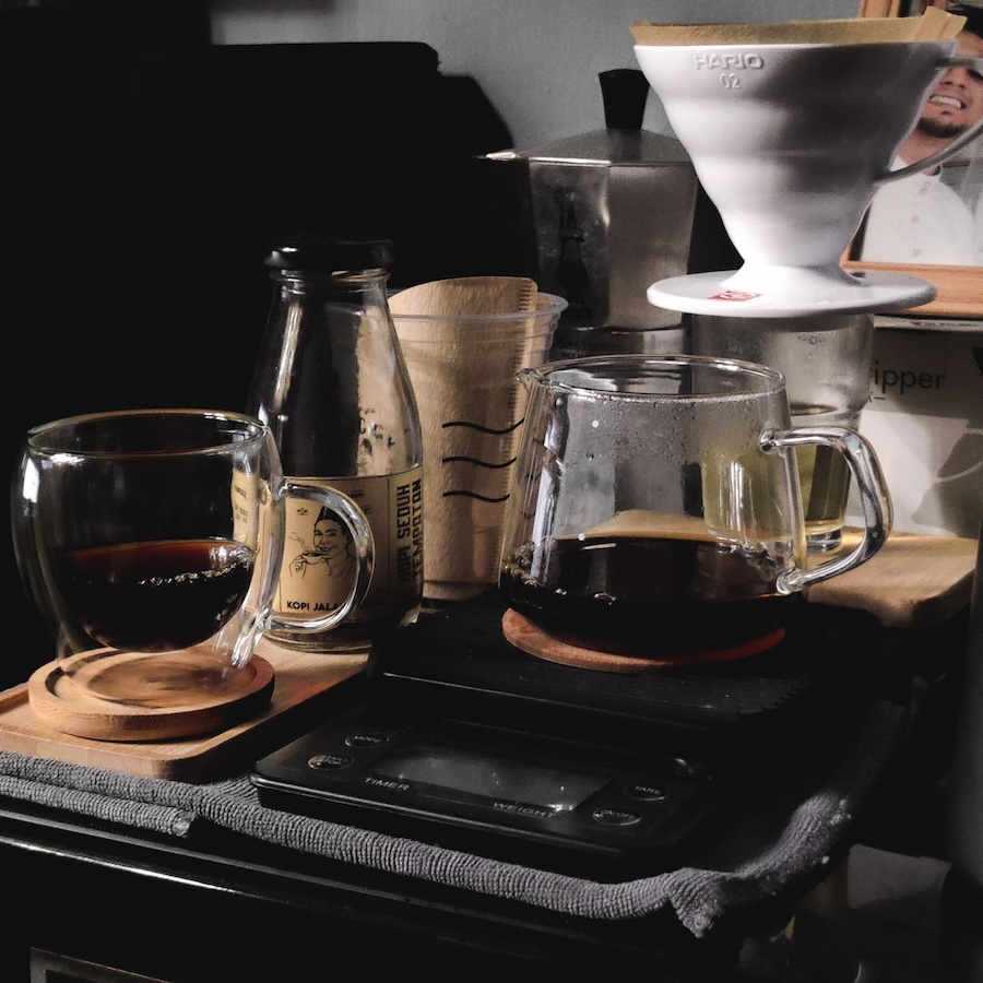 Preparation café