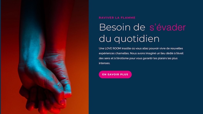 The playroom écran flamme